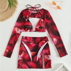 Bikini w/ Cover-Up Set